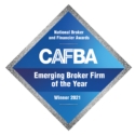 BADGE Winner - CAFBA 2021 Emerging Broker Firm of the Year